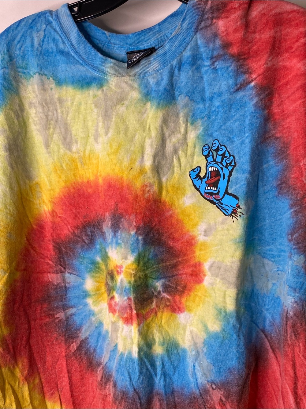 Santa Cruz Tie-Dye Short Sleeve Tee - Casual Summer Shirt - Men’s XL - 1447 - Picture 3 of 5
